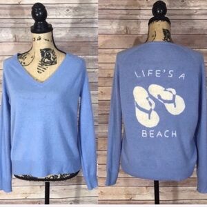 360 Cashmere Life’s A Beach Sweater